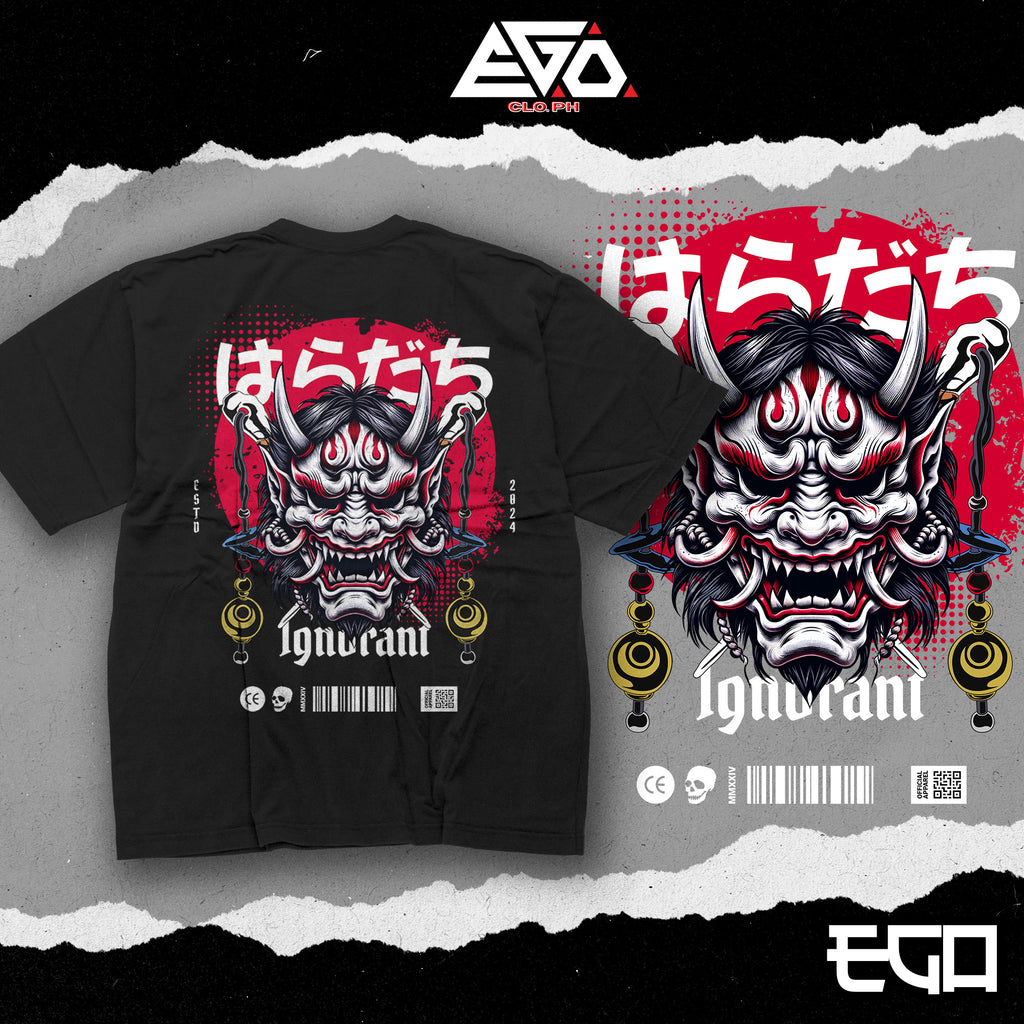 "Ignorant" Oni Mask Tee