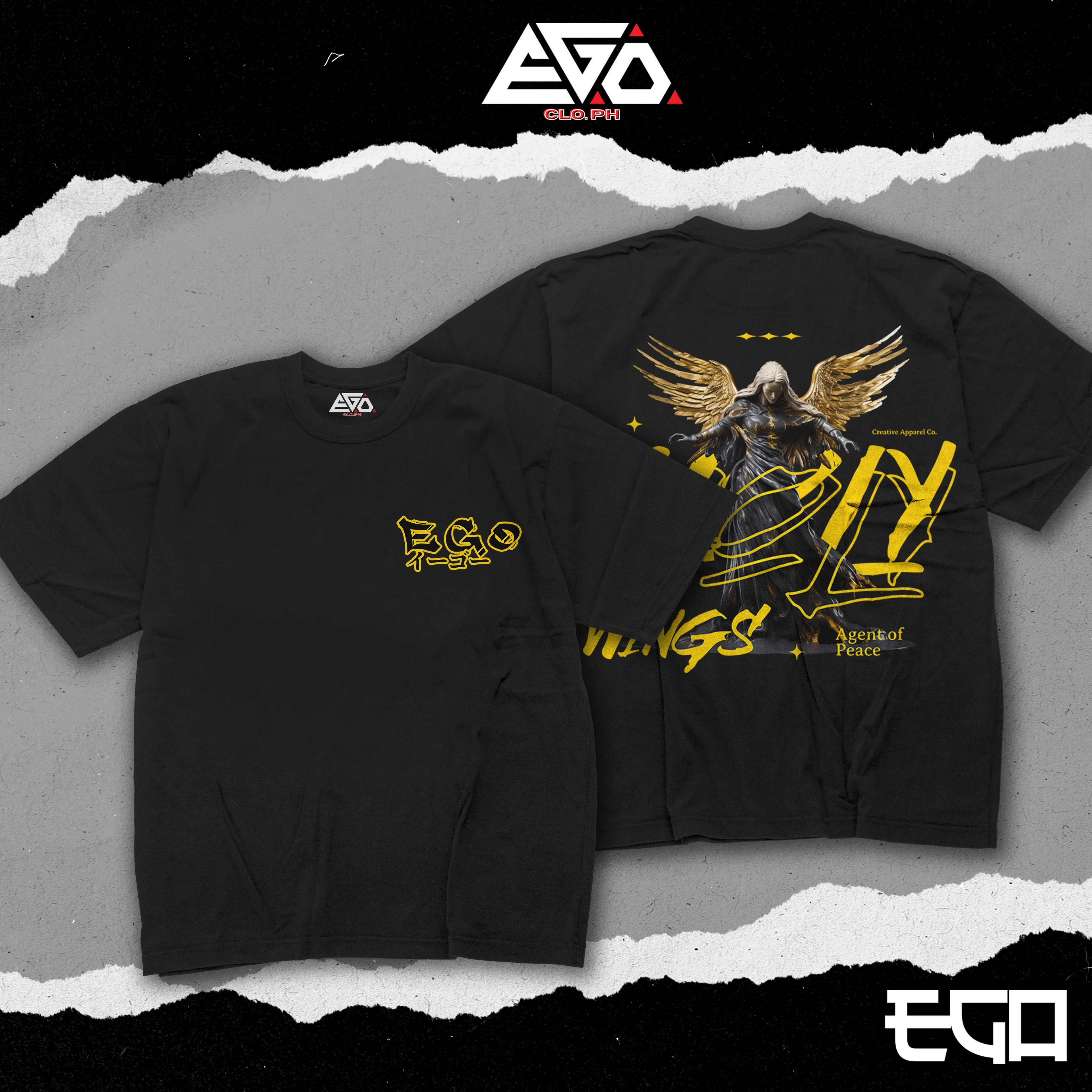 Fly Wings Tee– Agent of Peace Edition